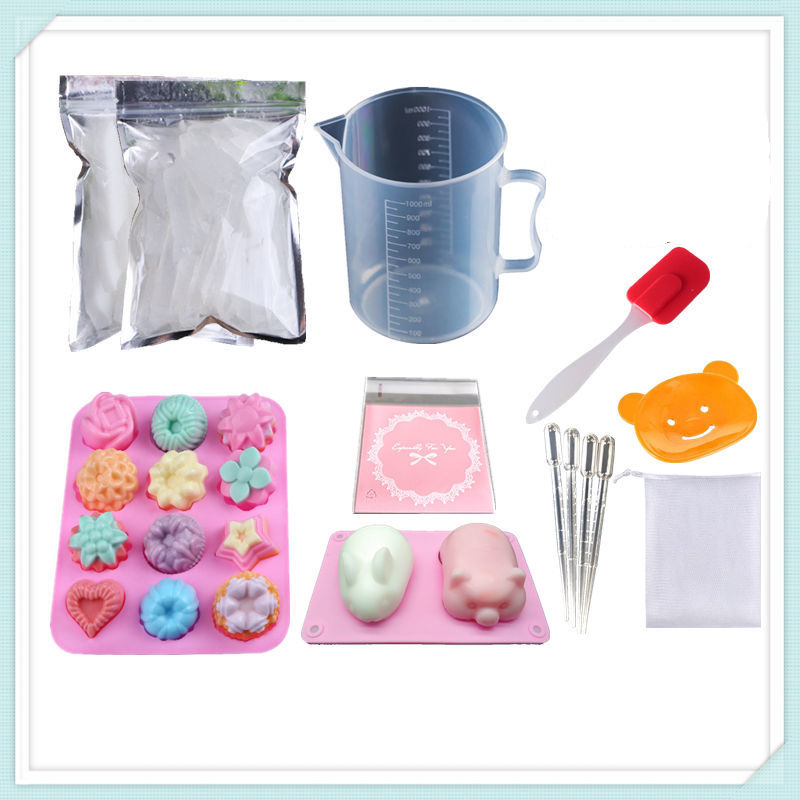 Soap Making Starter Kit - Multifunctional DIY Handmade Soap Material Pack