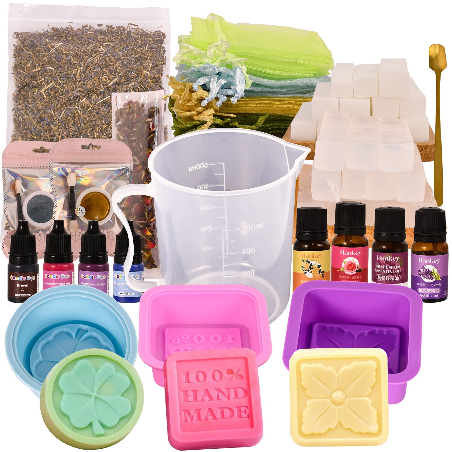 Soap Making Starter Kit - Large 𝗣𝗥𝗘𝗠𝗜𝗨𝗠 Deluxe Soap Making Kit
