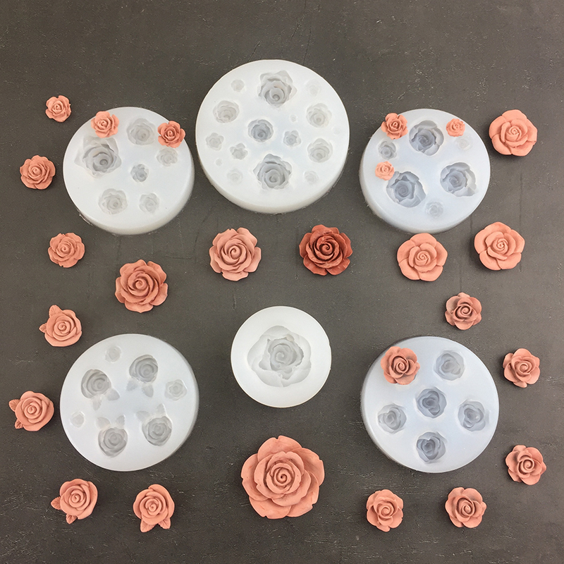 3D Rose Flower Shape Leaf Sili - огляд і ціна Soap Making Gloves