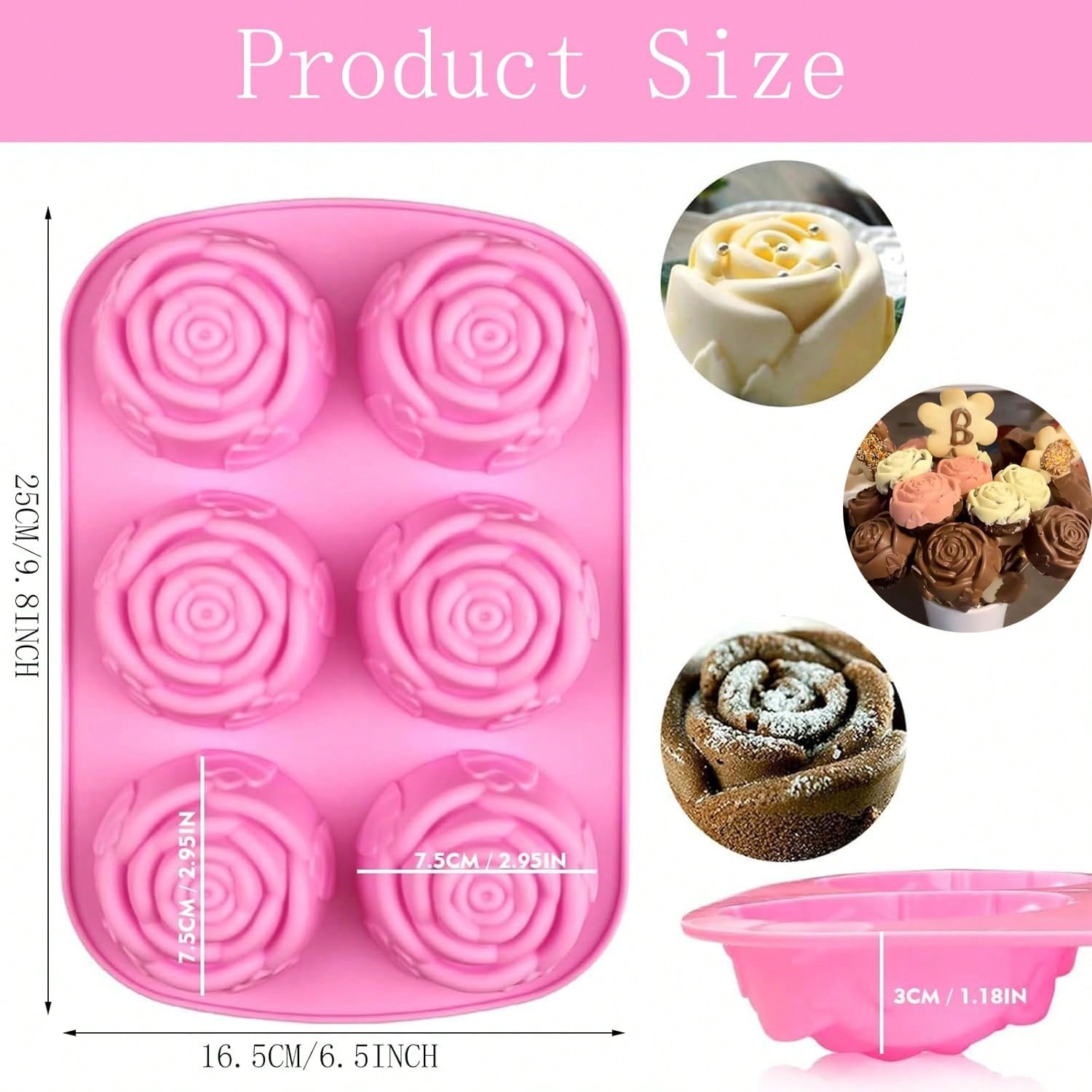 BAKER DEPOT Silicone Mold for  - огляд і ціна Soap Making Gloves