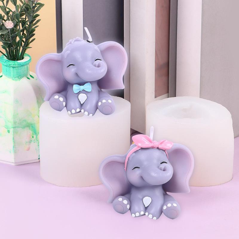 Cute 3D Elephant Silicone Cand - огляд і ціна Soap Making Oven