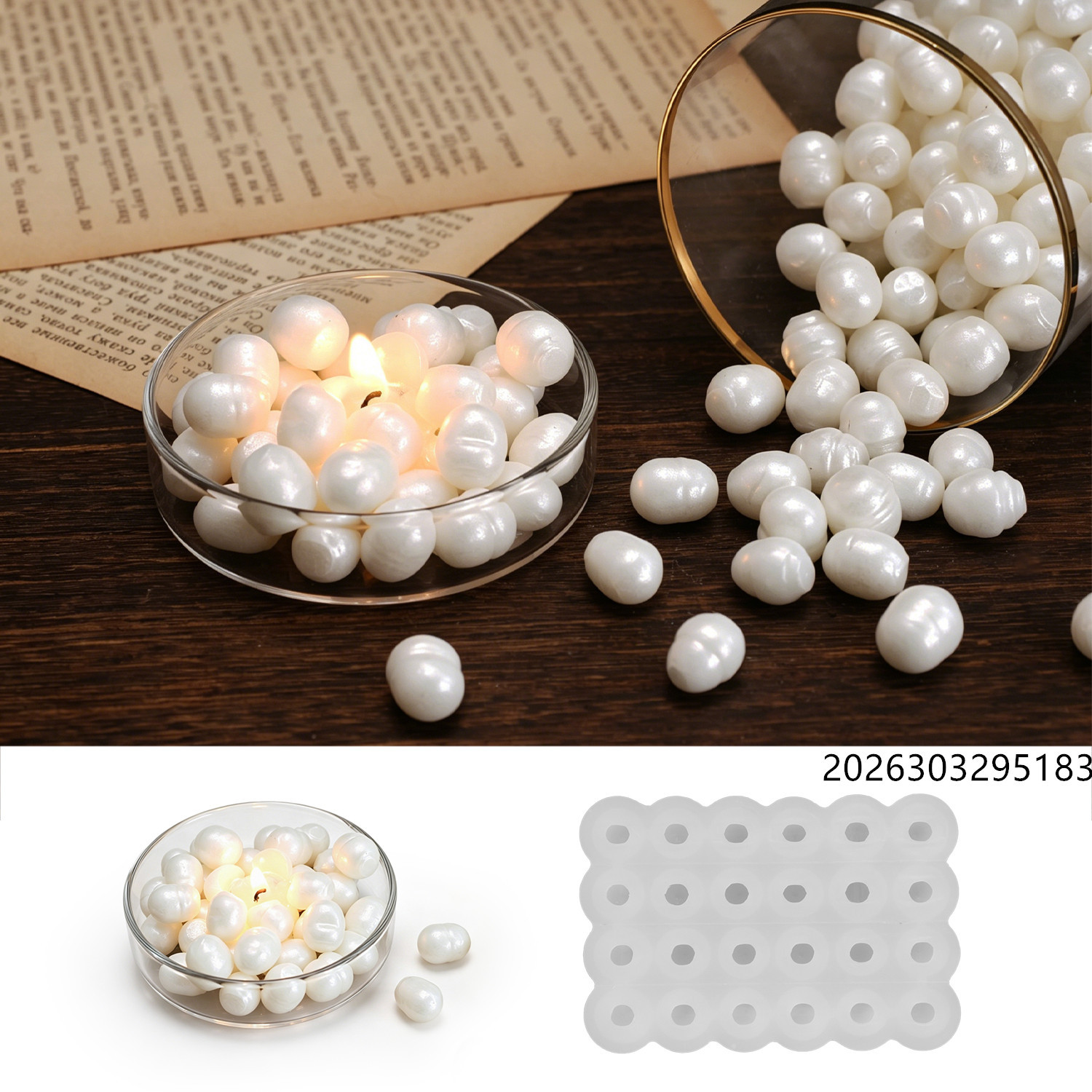 Healing Ocean Pearl Mirror Wax - огляд і ціна Soap Making Oven