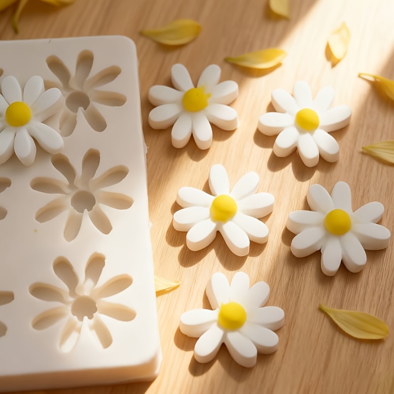 1pc 3D Daisy Sunflower Silicon - огляд і ціна Soap Making Oven