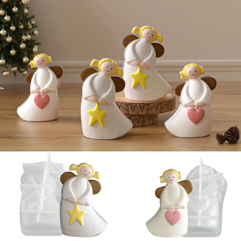 Love Angel Gypsum Mold Candle  - огляд і ціна Soap Making Gloves