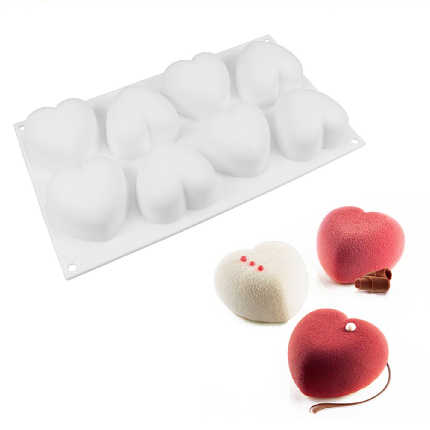 Love Heart Silicone Soap Mold  - огляд і ціна Soap Making Gloves