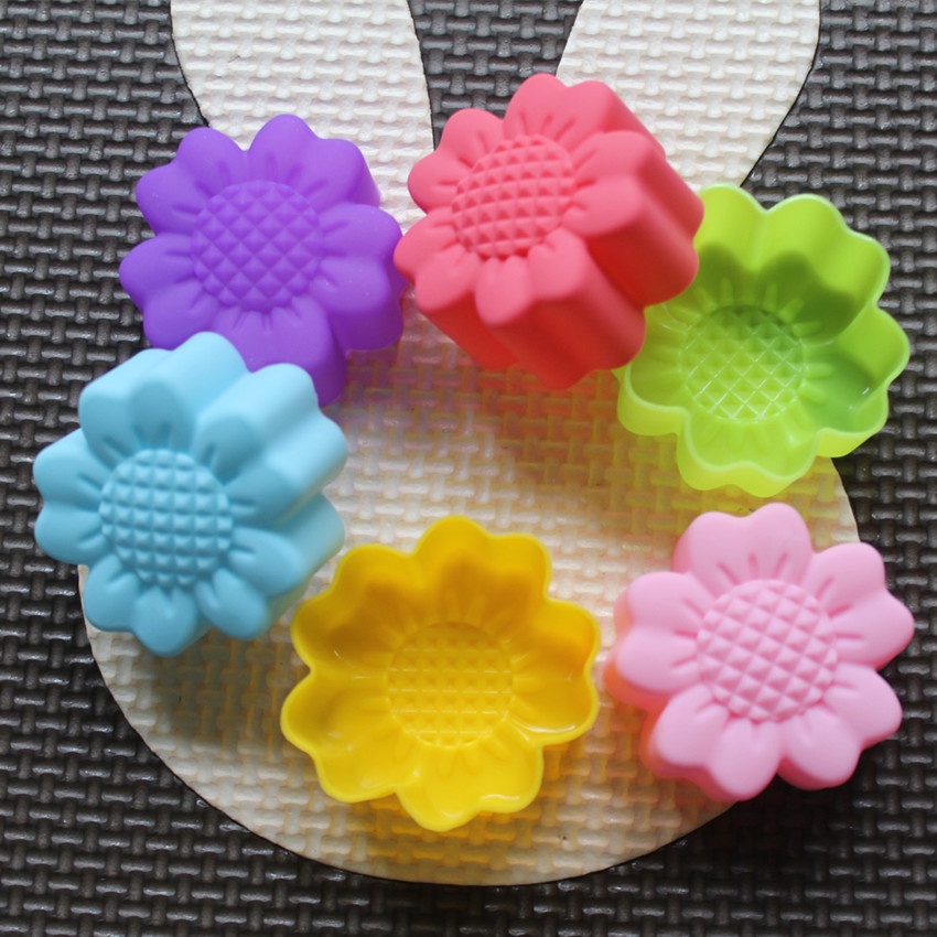 6 Pcs Set Non-Stick Flower Des - огляд і ціна Soap Making Gloves