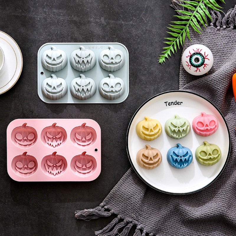 6-in-3 Pumpkin Shaped Silicone - огляд і ціна Soap Making Gloves