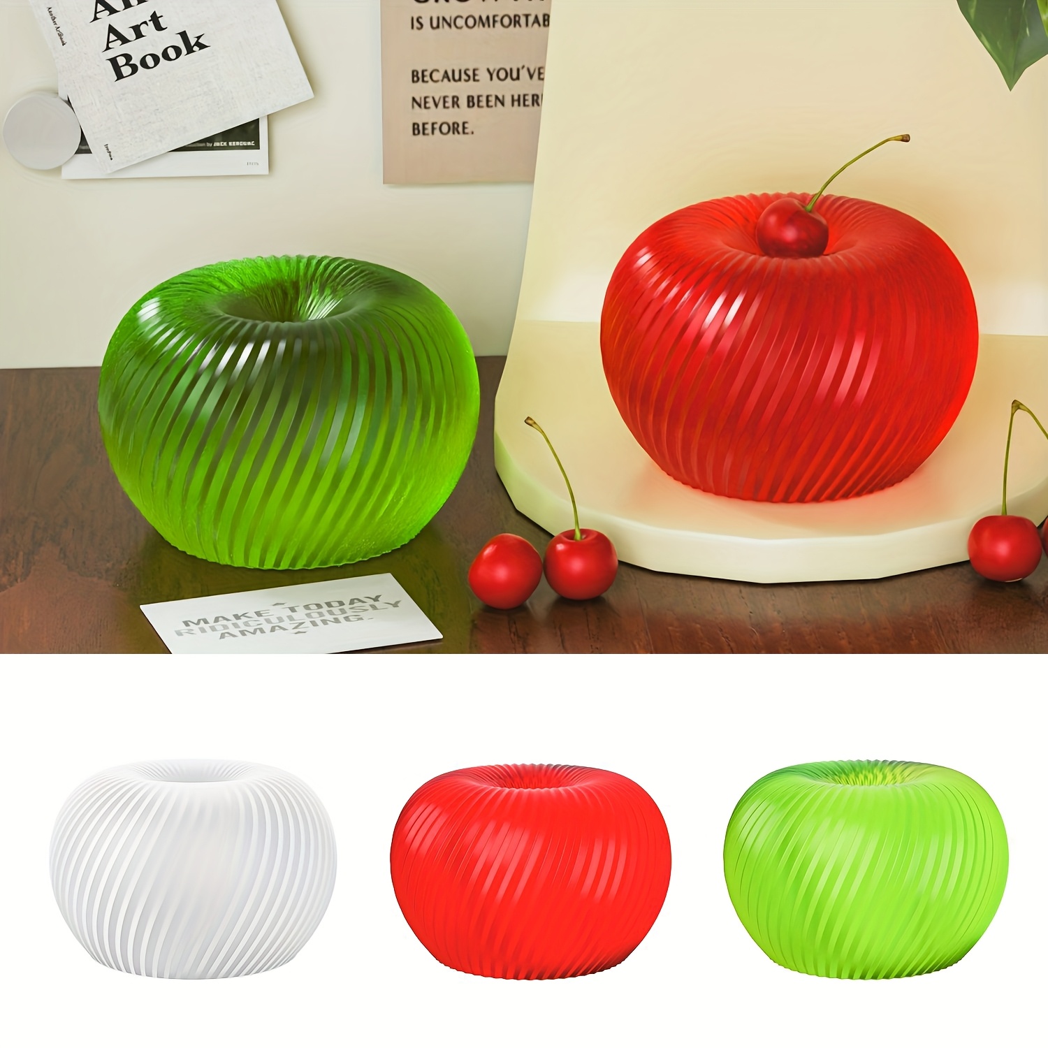 A trendy red apple silicone mo - огляд і ціна Soap Making Gloves